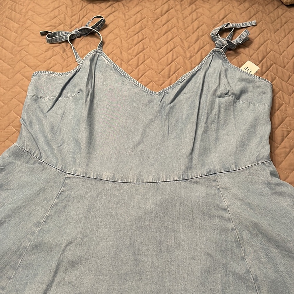 Gap V-Neck Cami Mini Dress / NWT / Size XL - Picture 4 of 10